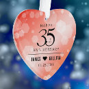 Search for 35th anniversary ornaments Coral