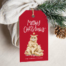 Search for christmas cat gift tags Star