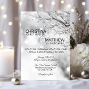 Search for winter wonderland wedding invitations Elegant