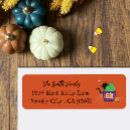 Search for orange cat return address labels Whimsical