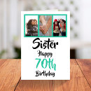 Search for sisters 70th birthday cards 70 years old