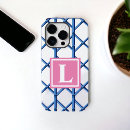 Recherche de motif de trellis iphone coques Preppy