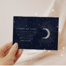 Search for silver stars wedding invitations Mystical