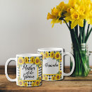 Search for sunflower bridal shower mugs For her