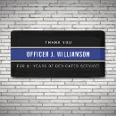Search for police retirement party decor Thin blue line