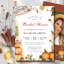 Search for brown bridal shower invitations Autumn