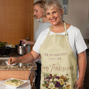 Search for thanksgiving aprons Floral