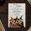 Search for witch bachelorette party invitations Autumn