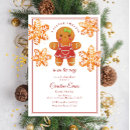 Search for gingerbread baby shower invitations Watercolor