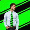 Search for neon green and black striped Lime
