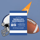 Search for team birthday invitations Blue