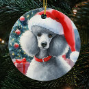Search for standard poodle ornaments Cute