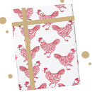 Search for chickens wrapping paper Modern