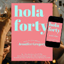 Search for latin birthday invitations Modern