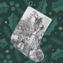 Search for old fashioned christmas stockings Victorian