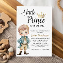 Recherche de royal blue baby shower invitations Couronne