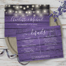 Search for light purple invitations String lights