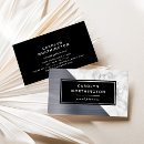 Search for silver foil business cards Metallic