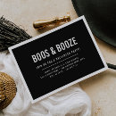 Search for boos and booze invitations Minimalist