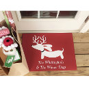Search for christmas dachshunds doormats Dog