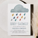 Search for rain baby shower invitations Gender neutral