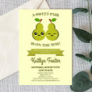 Recherche de poire verte cartes postales Baby shower