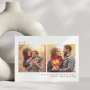 Search for double sided save the dates Black and white
