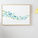 Search for abstract fish art Beach