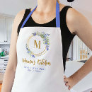 Search for blue and gold aprons Mother