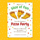 Search for adult pizza party invitations Slice of fun