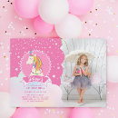 Recherche de cute unicorn birthday invitations Étoiles