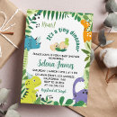 Search for gold dinosaur invitations Trex