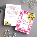 Recherche de fuchsia vœux cartes Élégant