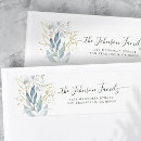 Search for christmas return address labels gold