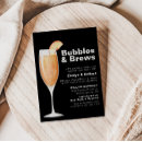 Search for bubbles and brew invitations Bride