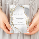 Search for white and grey wedding invitations Watercolor
