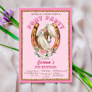 Recherche de pink cowgirl party invitations Rose
