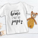Search for pet baby shirts dog