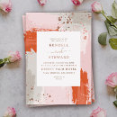 Recherche de abstraite moderne invitations Élégant et moderne