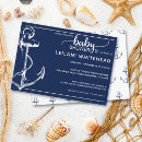 Search for nautical baby shower invitations Modern