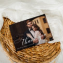 Search for just married thank you cards Calligraphy script