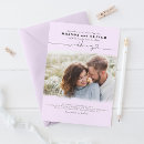 Search for light purple wedding invitations Couple