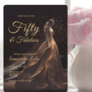 Search for fiftieth 7x5 invitations Modern
