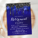 Search for royal blue retirement Celebration