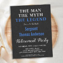 Search for myth invitations Retirement party