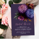 Search for dahlia bridal shower invitations Chic