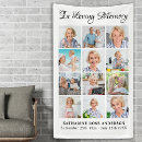 Search for funeral banners Photo collage