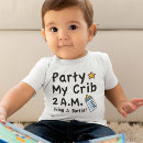Search for party baby shirts cute