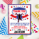 Search for ninja thank you cards Red
