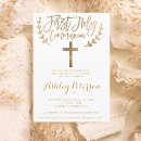 Search for simple first communion invitations Typography